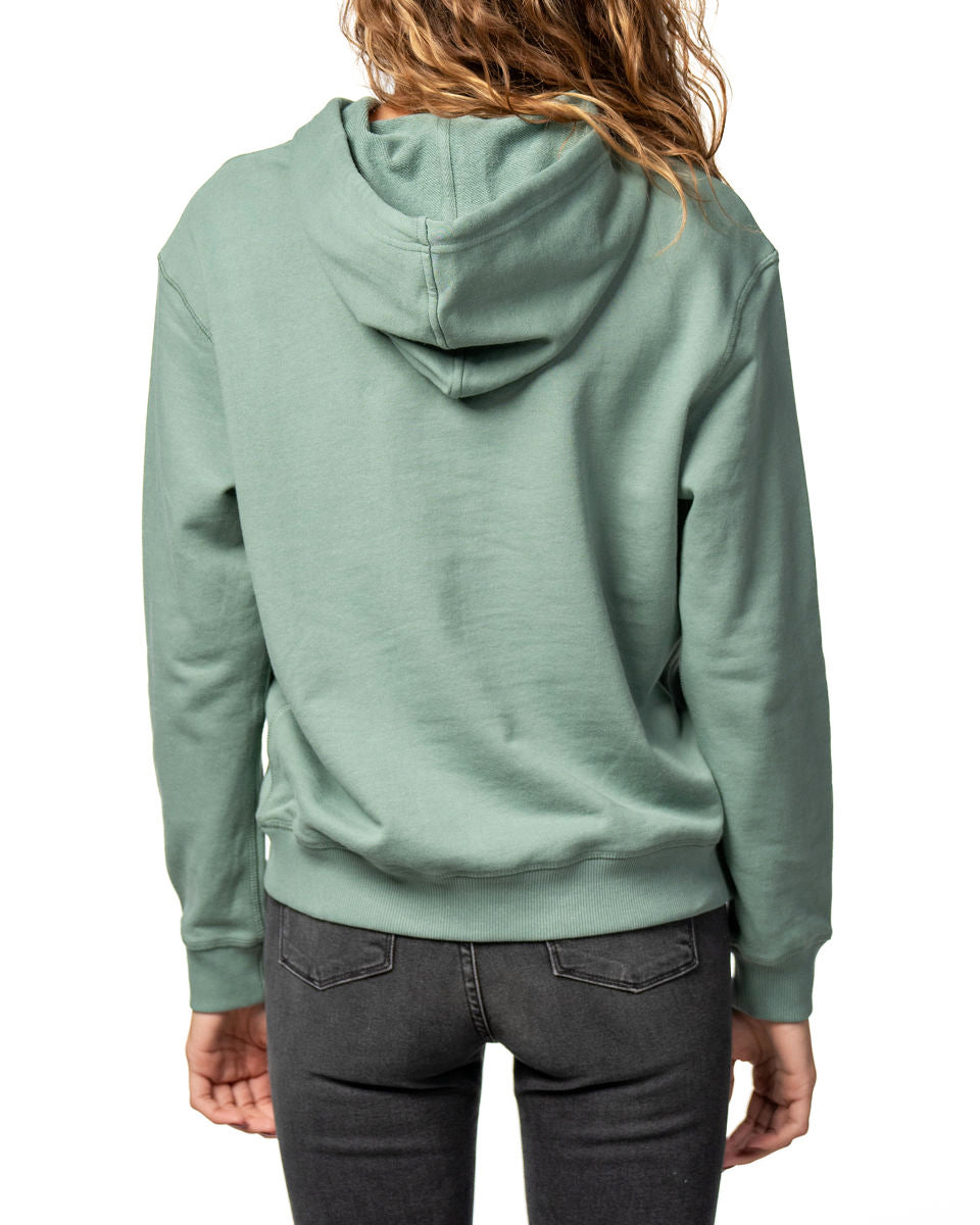 Hooded Sweatshirt: Sage (FT)