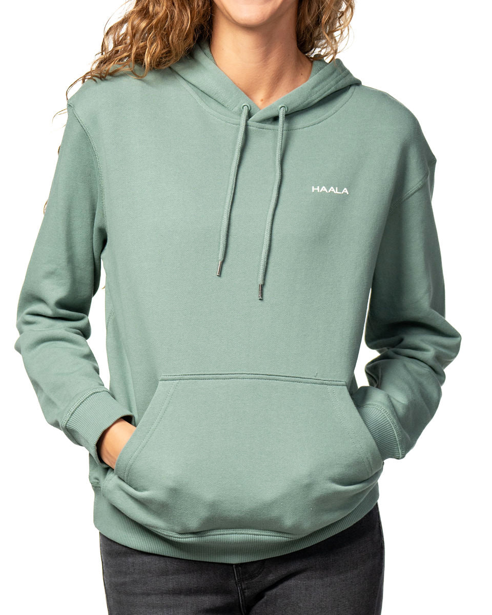 Hooded Sweatshirt: Sage (FT)