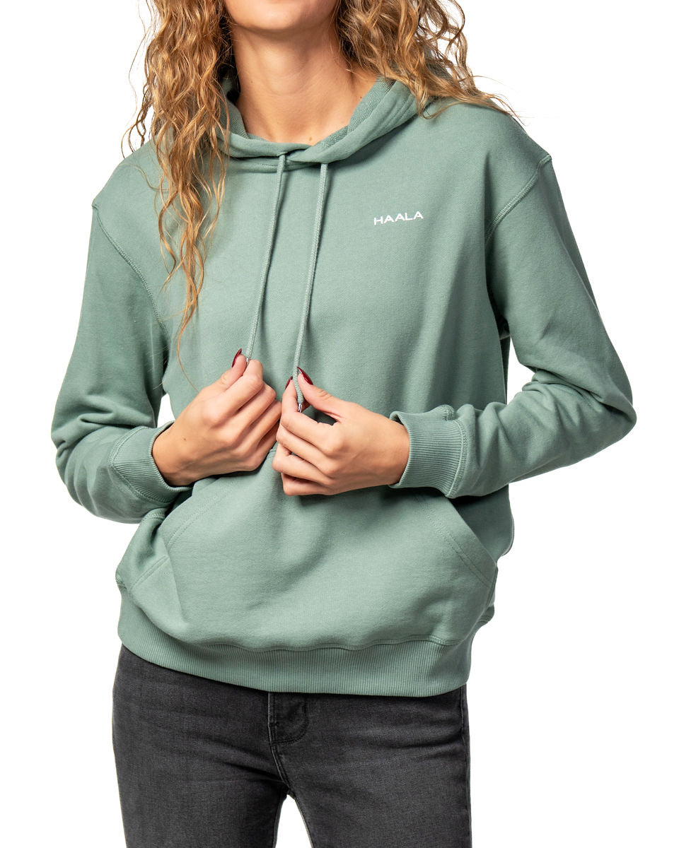Hooded Sweatshirt: Sage (FT)
