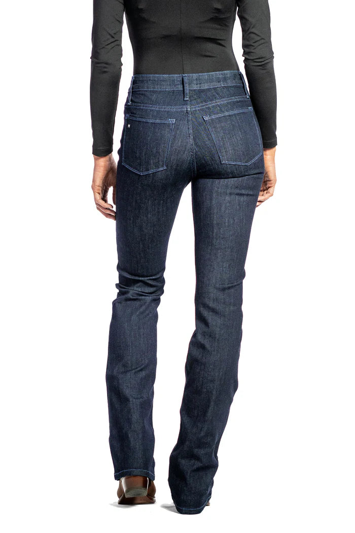 VENICE : BOOTCUT (MIDNIGHT) DUSK BLUE STITCH