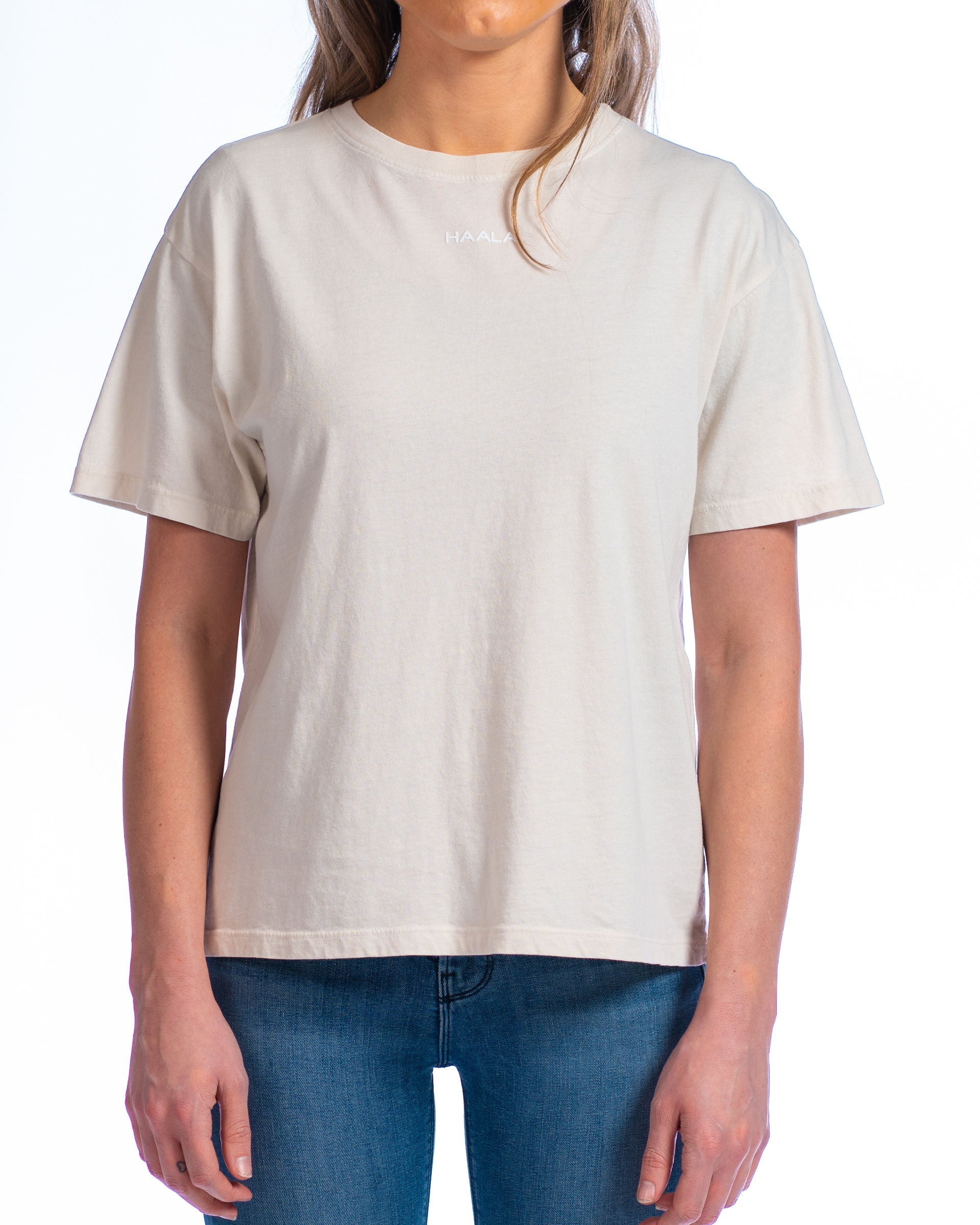 Relaxed Crew T-shirt : Bone White