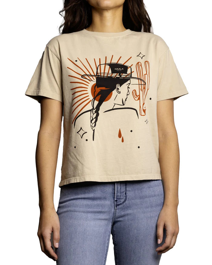 RELAXED CREW T-SHIRT : DESPERADO