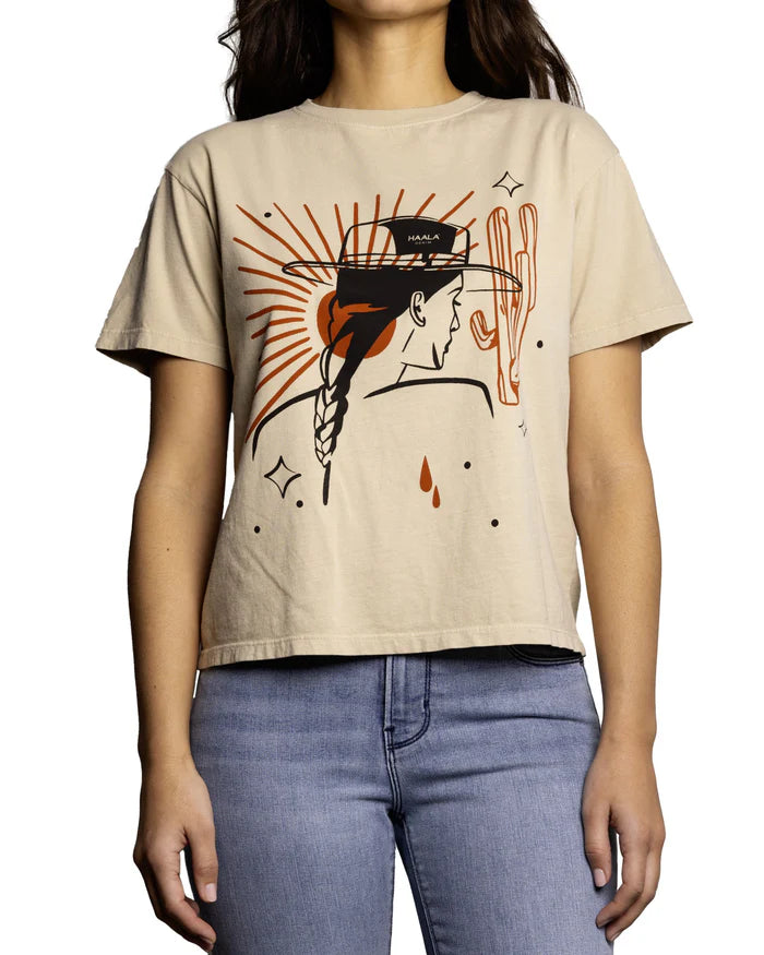 RELAXED CREW T-SHIRT : DESPERADO