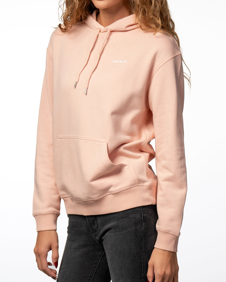 Hooded Sweatshirt: Pink (FT)