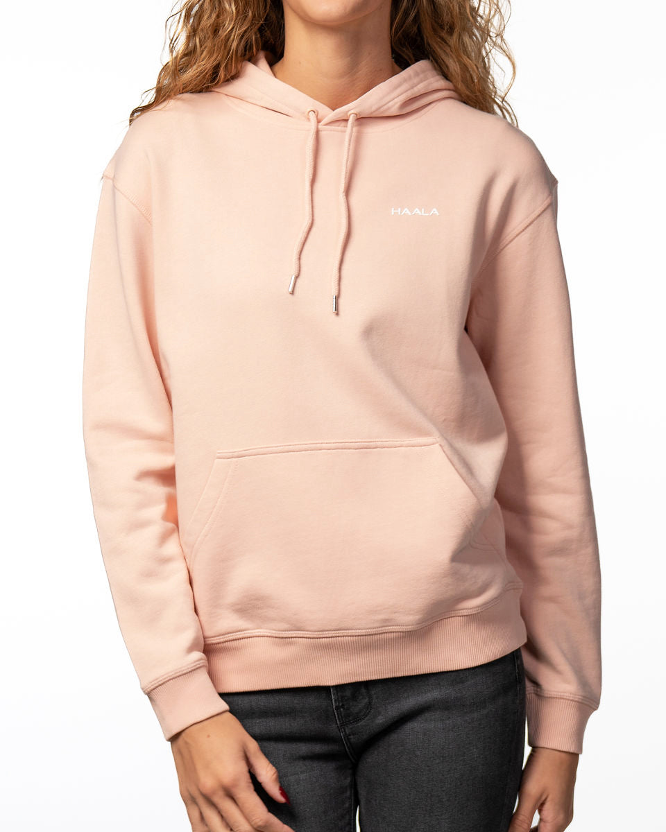 Hooded Sweatshirt: Pink (FT)