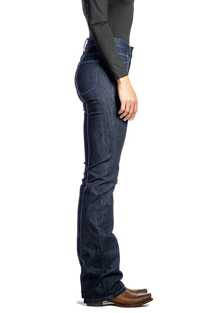 VENICE : BOOTCUT (MIDNIGHT) DUSK BLUE STITCH