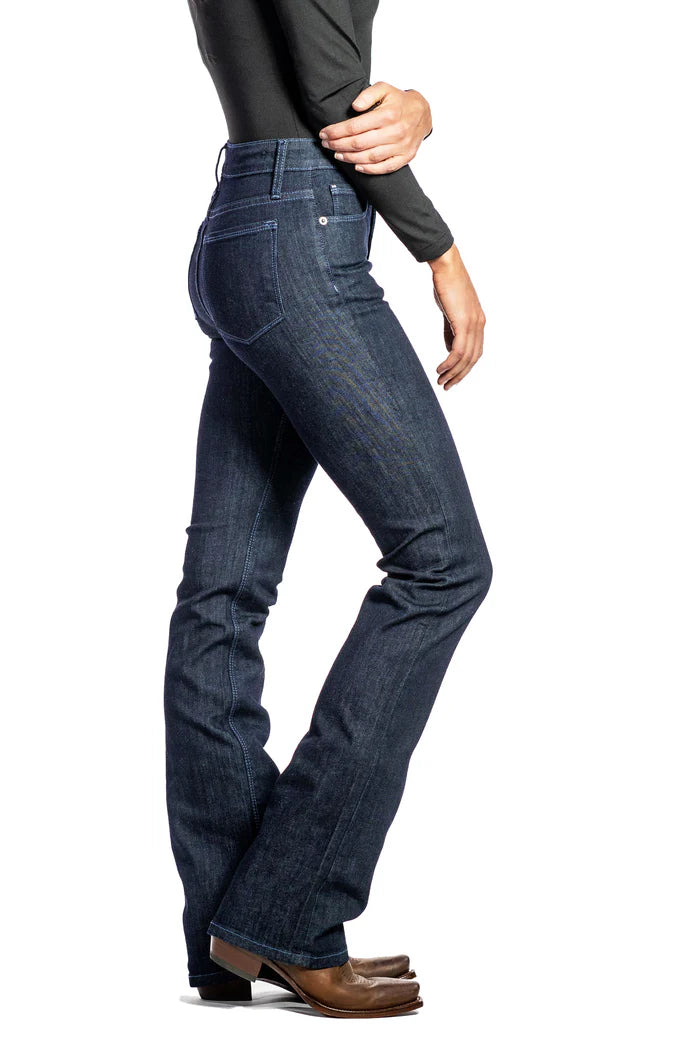 VENICE : BOOTCUT (MIDNIGHT) DUSK BLUE STITCH
