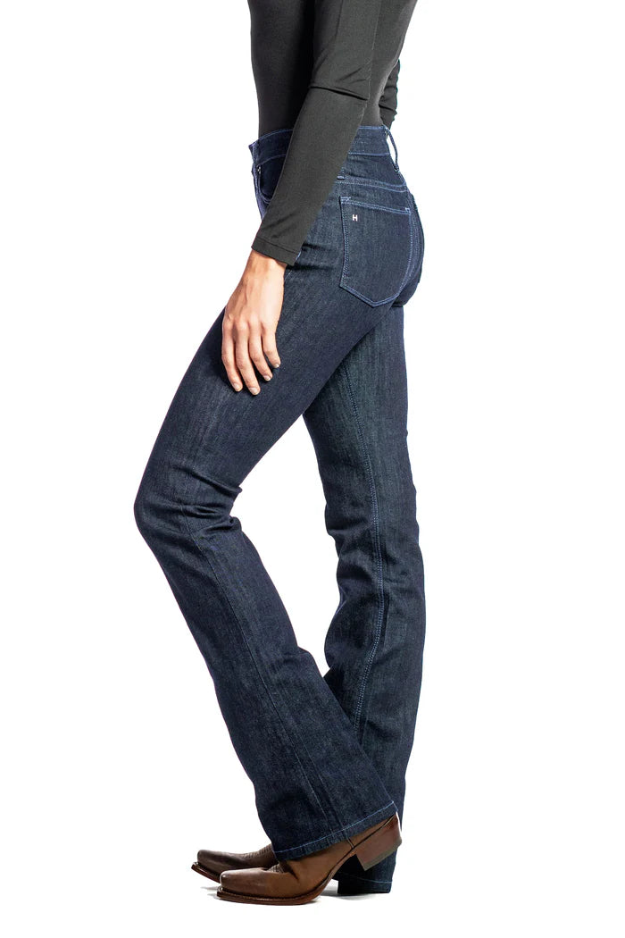 VENICE : BOOTCUT (MIDNIGHT) DUSK BLUE STITCH
