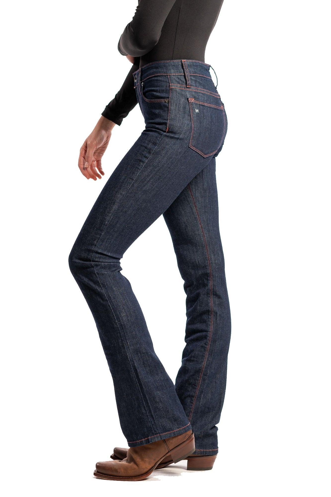 WESTERLY : Straight Leg (Midnight) Rose Stitch