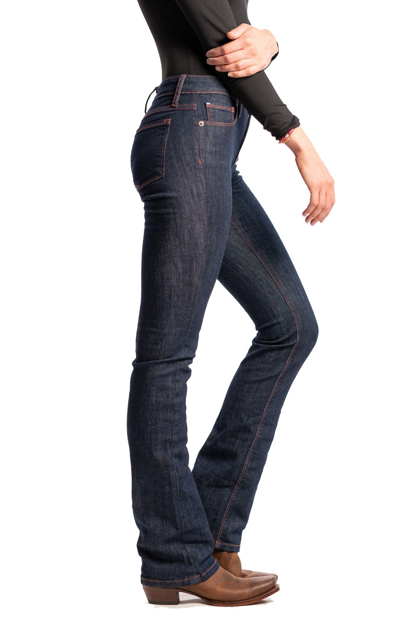 WESTERLY : Straight Leg (Midnight) Rose Stitch
