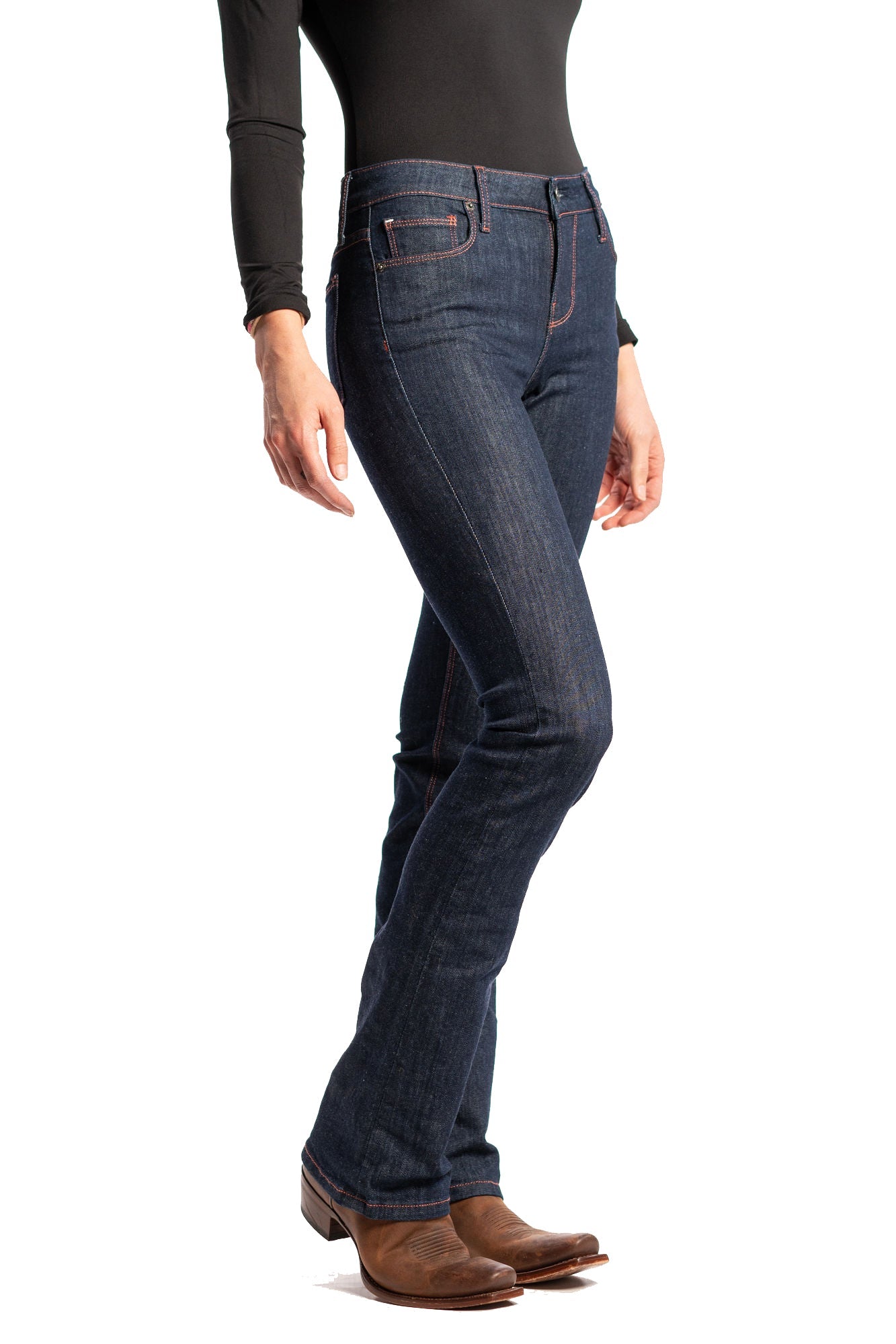 WESTERLY : Straight Leg (Midnight) Rose Stitch